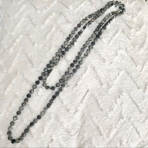 Beaded layer necklace
